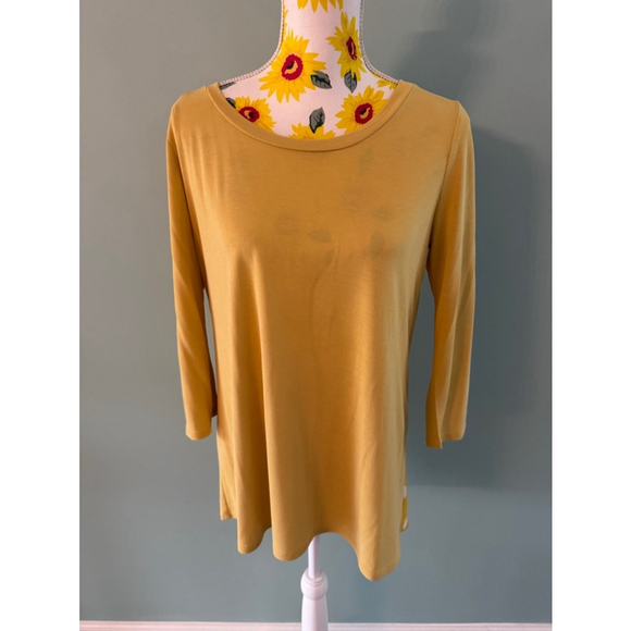 Women's Gilli Blouse, Mustard Yellow, Size M - Picture 1 of 4
